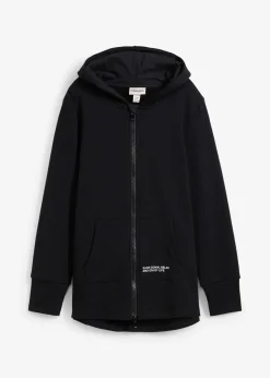 bonprix Sweat zippé en doux coton mélangé|Femme Sweats