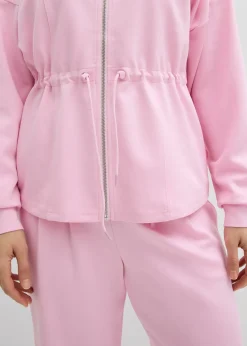 bonprix Sweat zippé en matière néoprène douce|Femme Sweats|T-Shirts & Tops