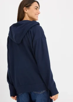 bonprix Sweat zippé long|Femme Sweats|Basiques