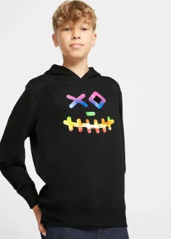 bonprix Sweat-shirt à capuche en coton mélangé doux|Enfant Vêtements Enfant|Garçons 9-16 Ans·Pulls & Sweats