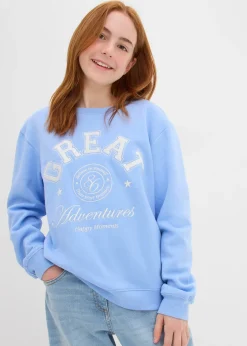 bonprix Sweat-shirt 100% coton|Enfant Vêtements Enfant|Filles 9-16 Ans·Pulls & Sweats