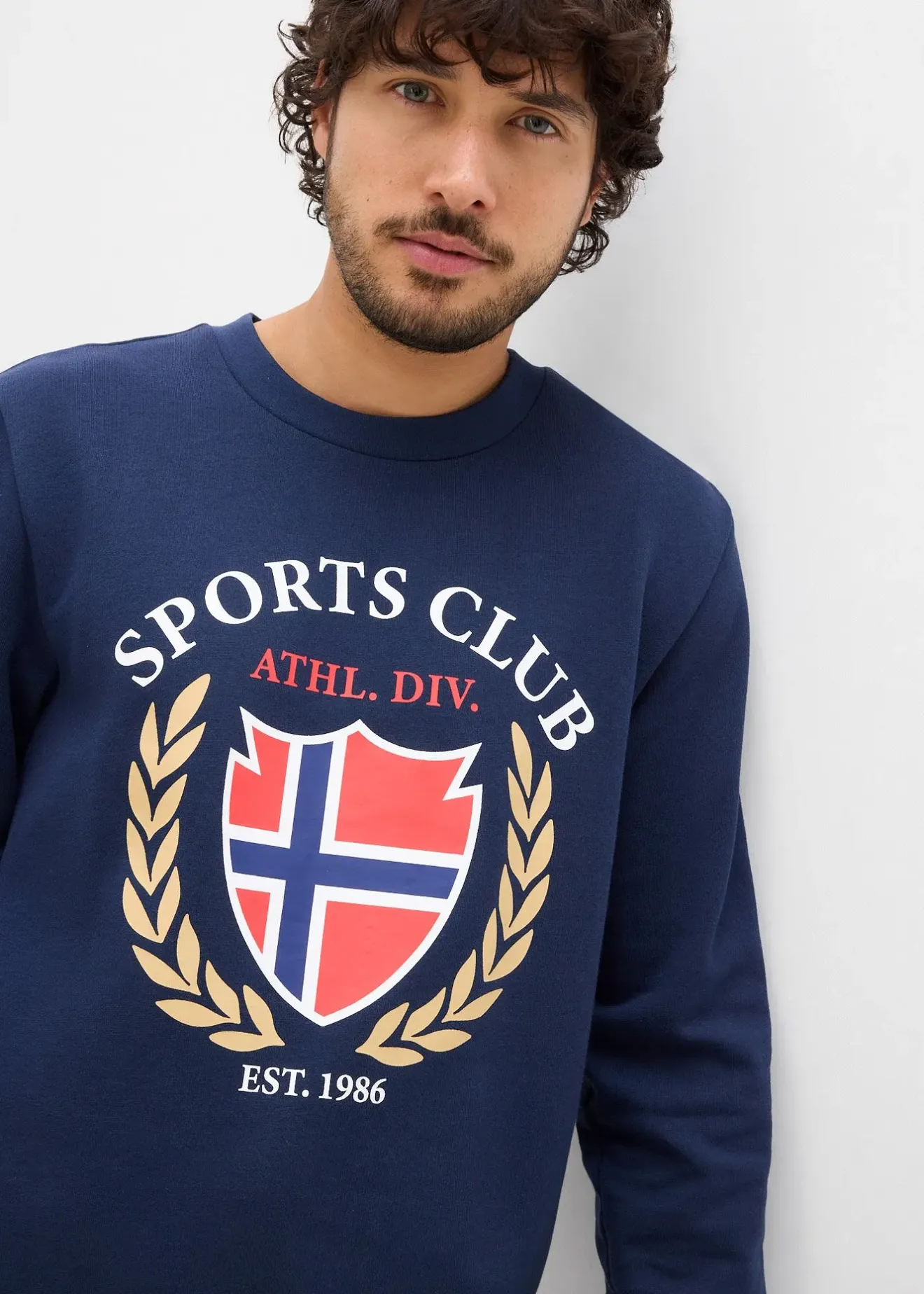 bonprix Sweat-shirt 100% coton|Homme Sweats