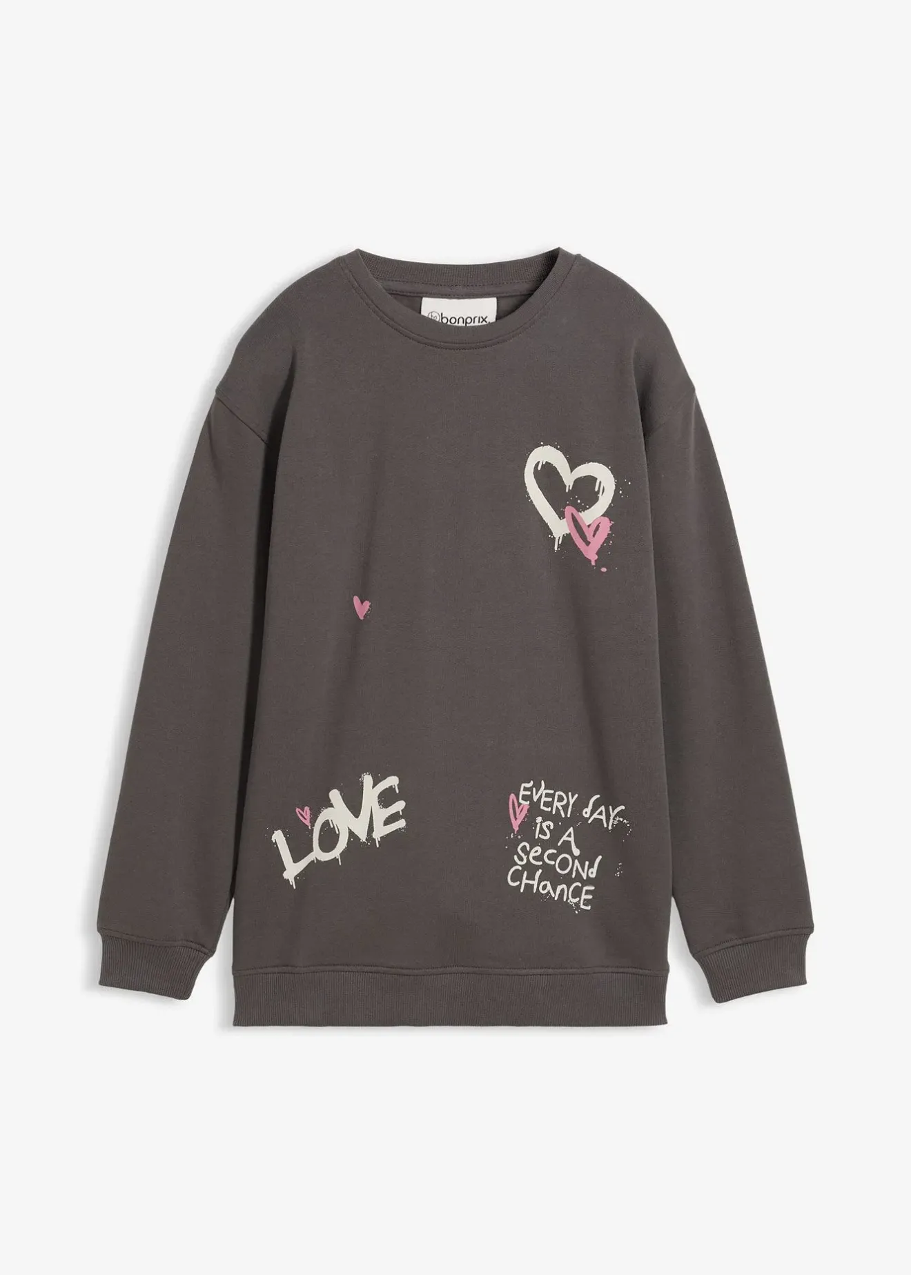 bonprix Sweat-shirt 100% coton|Enfant Vêtements Enfant|Filles 9-16 Ans·Pulls & Sweats