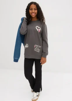 bonprix Sweat-shirt 100% coton|Enfant Vêtements Enfant|Filles 9-16 Ans·Pulls & Sweats