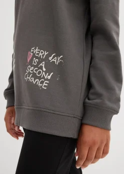 bonprix Sweat-shirt 100% coton|Enfant Vêtements Enfant|Filles 9-16 Ans·Pulls & Sweats