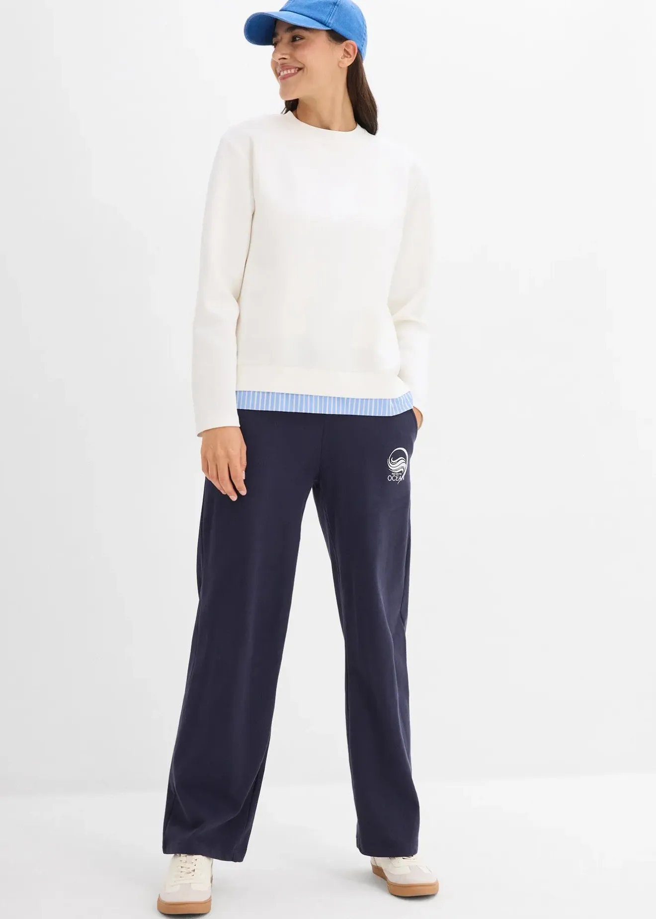 Femme bonprix Sweats|Sweat-shirt 100% coton
