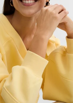 Femme bonprix Sweats|Sweat-shirt ample, asymétrique