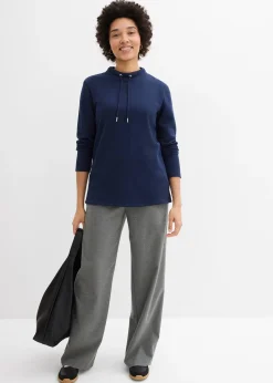 bonprix Sweat-shirt avec base fendue|Femme Basiques|Sweats