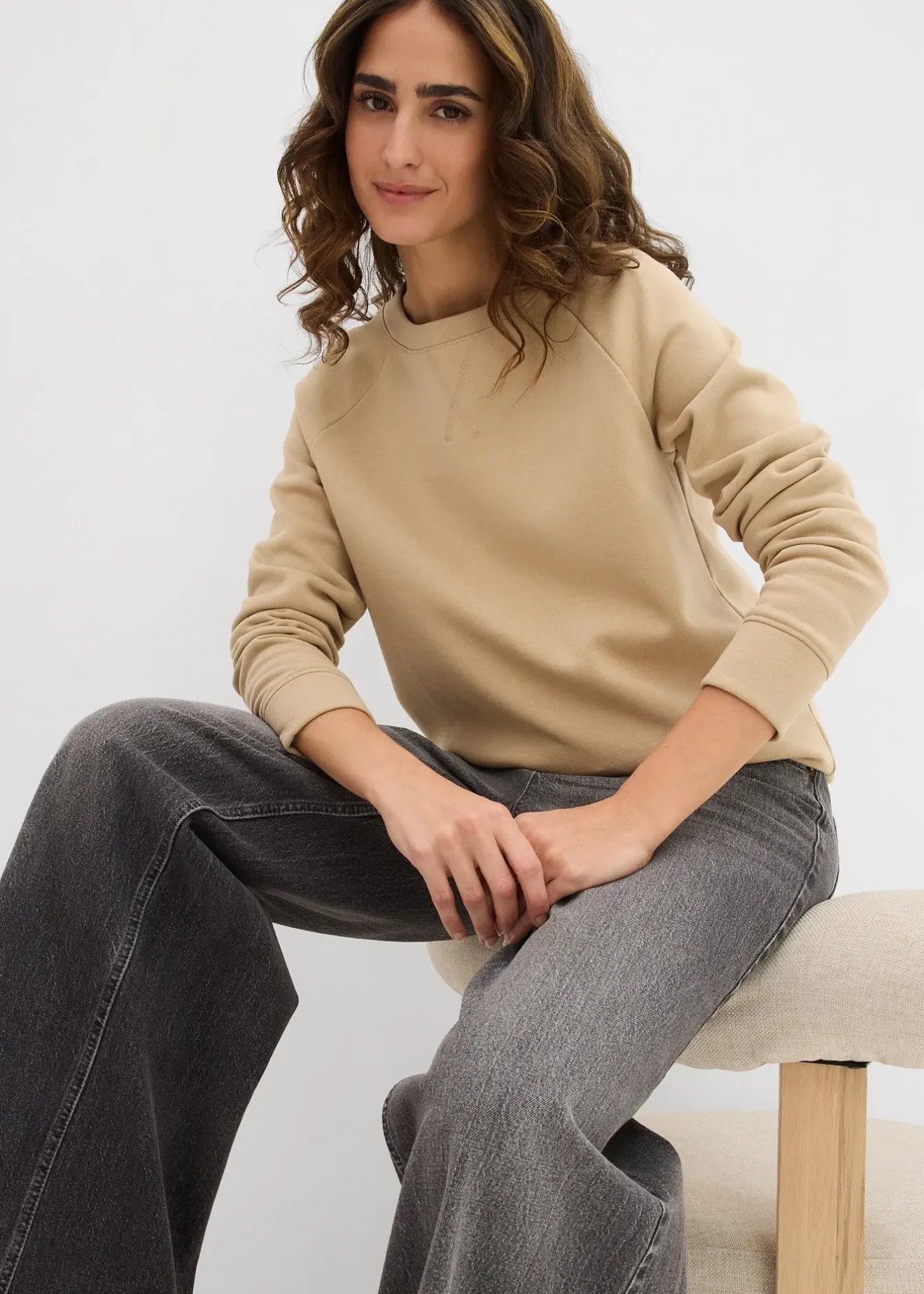 bonprix Sweat-shirt basique|Femme Basiques|Sweats