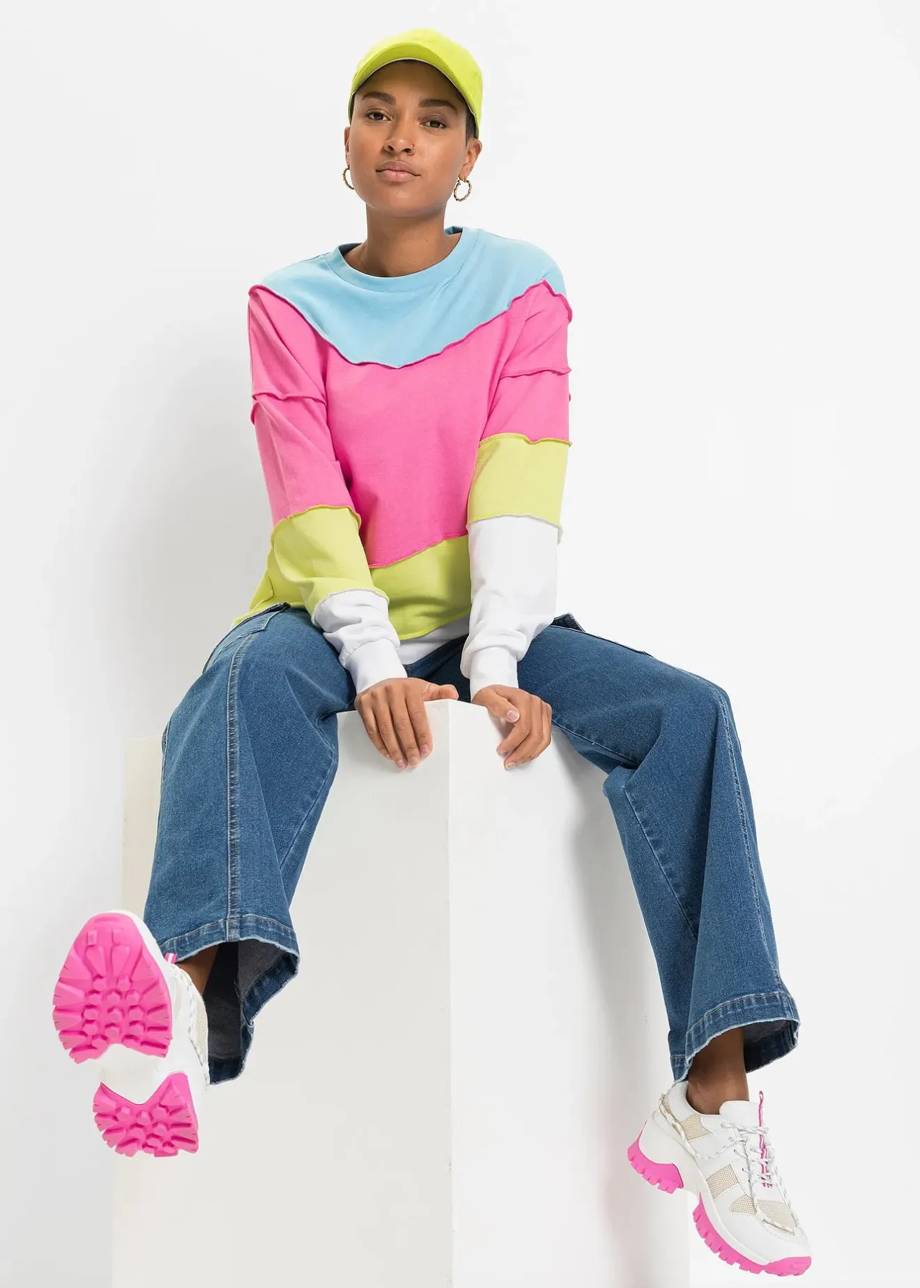 Femme bonprix Sweats|Sweat-shirt doux