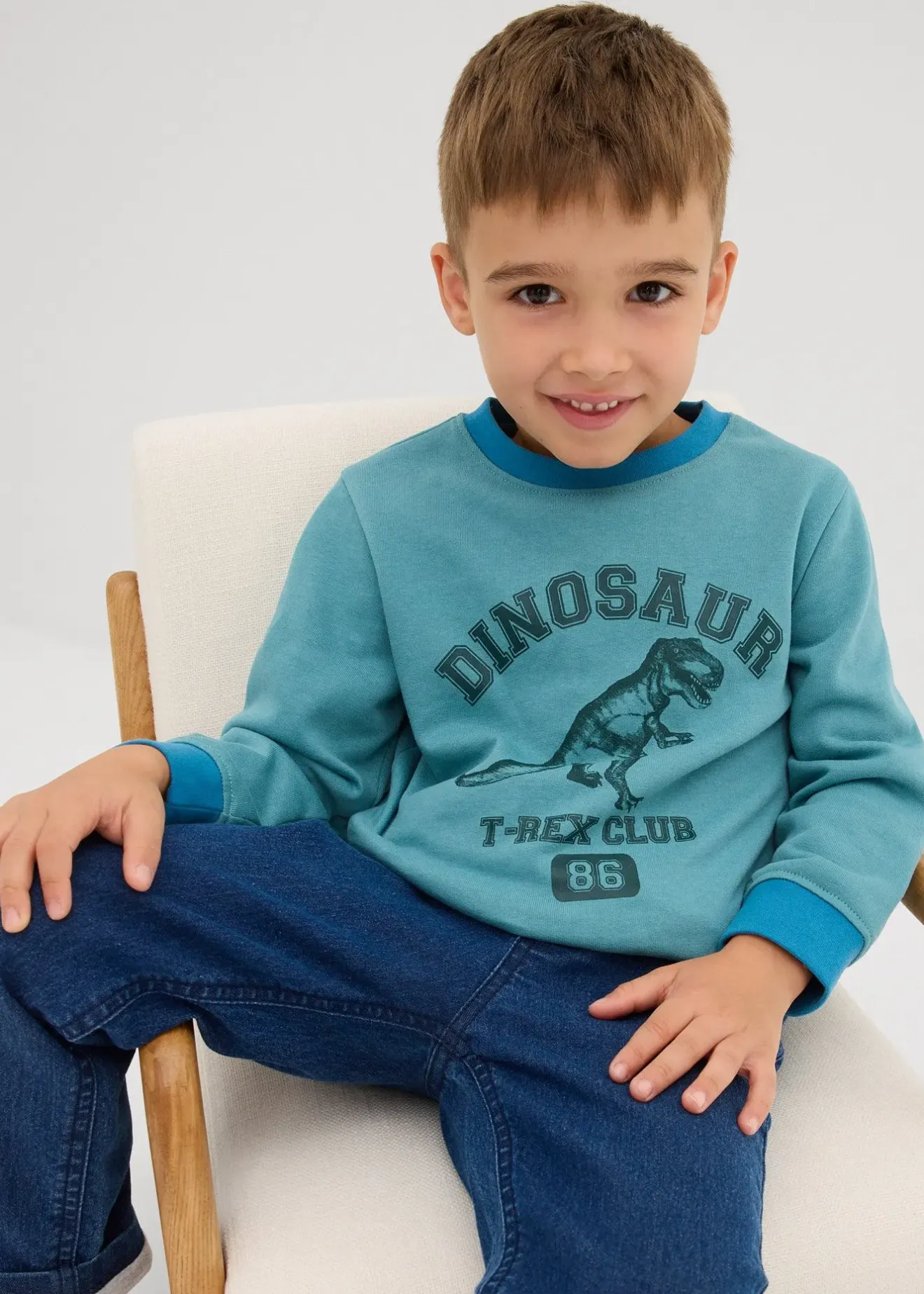 Enfant bonprix Vêtements Enfant|Garçons 2-8 Ans·Pulls & Sweats|Sweat-shirt en molleton doux