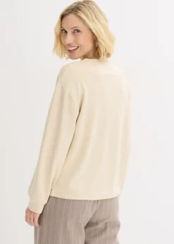 Femme bonprix Sweats|Sweat-shirt en néoprène avec application