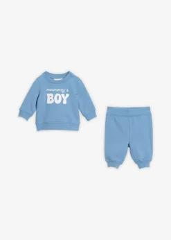 bonprix Sweat-shirt et pantalon 100% coton (ens. 2 pces)|Enfant Vêtements Enfant|Pantalons & Leggings