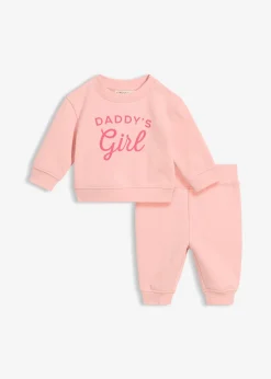 bonprix Sweat-shirt et pantalon 100% coton (ens. 2 pces)|Enfant Vêtements Enfant|Pantalons & Leggings