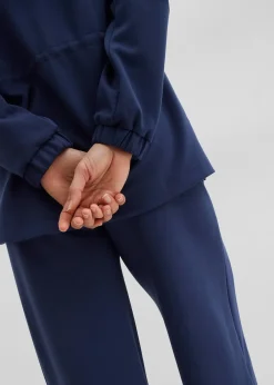 Femme bonprix Sweats|T-Shirts & Tops|Sweat-shirt oversize en matière néoprène douce