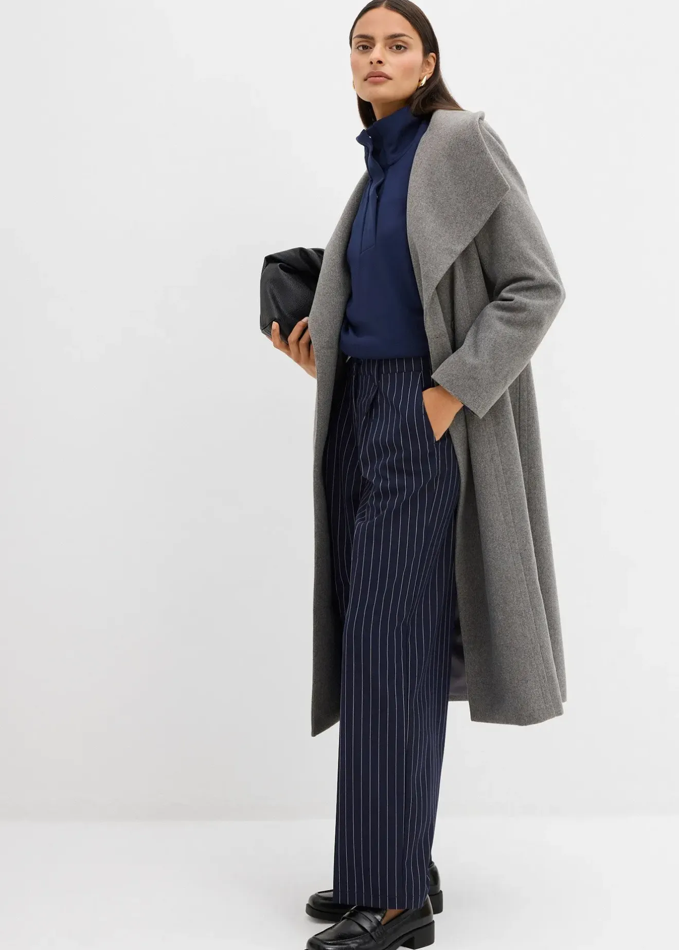 Femme bonprix Sweats|Sweat-shirt oversize en néoprène