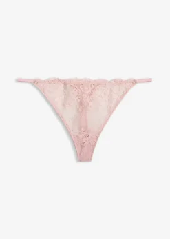 Femme bonprix Dessous|Bas|Tanga en dentelle