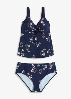 Femme bonprix Tankinis|Tankini à fronces (ens. 2 pces)