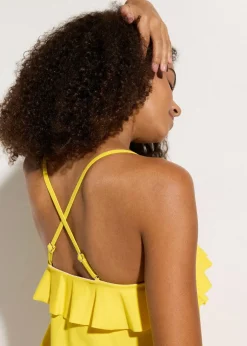 Femme bonprix Tankinis|Tankini bandeau (ens. 2 pces) avec bretelles multipositions