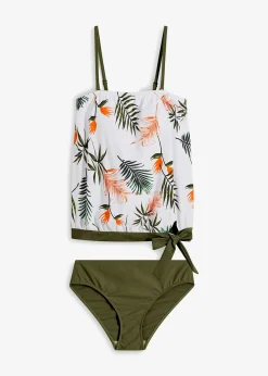 bonprix Tankini bandeau multi-positions (ens. 2 pces)|Femme Tankinis