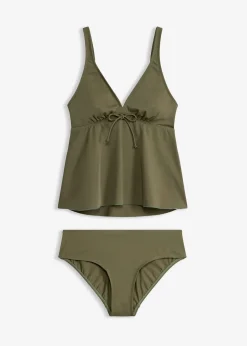 Femme bonprix Tankinis|Tankini (ens. 2 pces) à bretelles réglables