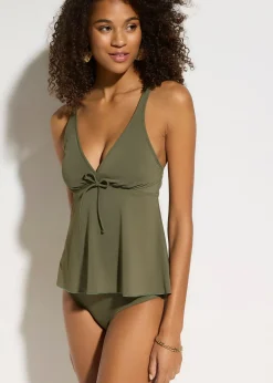 Femme bonprix Tankinis|Tankini (ens. 2 pces) à bretelles réglables