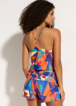 Femme bonprix Tankinis|Tankini (ens. 2 pces) avec short