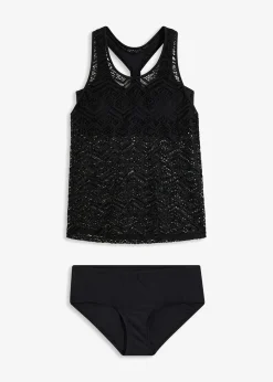 bonprix Tankini (ens. 2 pces) en dentelle|Femme Tankinis