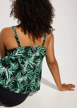 Femme bonprix Tankinis|Tankini (ens. 2 pces.) en polyamide recyclé