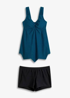 bonprix Tankini long (ens. 2 pces) avec base en zigzag|Femme Tankinis