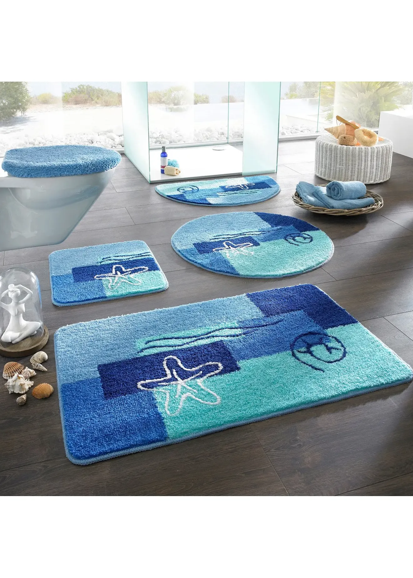 bonprix Tapis de bain motifs marins| Salle De Bain·Tapis De Bain|Tapis De Bain