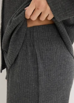 bonprix Tenue d’intérieur en matière côtelée|Femme Homewear|Lingerie Nuit