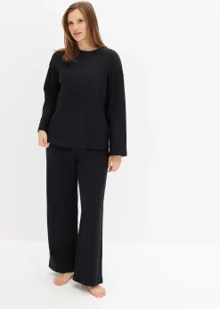 Femme bonprix Homewear|Lingerie Nuit|Tenue d'intérieur en molleton