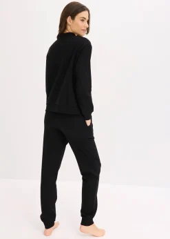 Femme bonprix Homewear|Lingerie Nuit|Tenue d’intérieur en sweat 100% coton