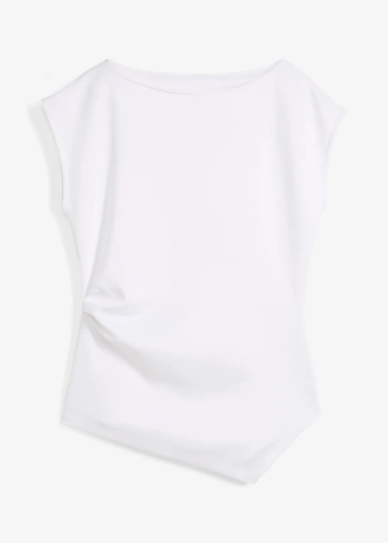 Femme bonprix T-Shirts & Tops|Top à base asymétrique en matière néoprène confortable