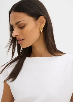 Femme bonprix T-Shirts & Tops|Top à base asymétrique en matière néoprène confortable