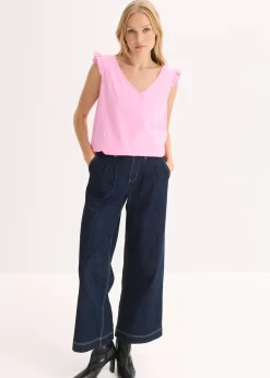 Femme bonprix T-Shirts & Tops|Top 100% coton