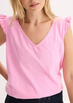 Femme bonprix T-Shirts & Tops|Top 100% coton