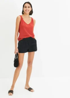 bonprix Top 100% coton|Femme Basiques|T-Shirts & Tops