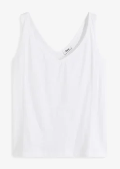 Femme bonprix Basiques|T-Shirts & Tops|Top 100% coton