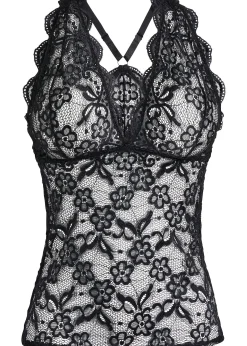 Femme bonprix Guêpières & Déshabillés|Dessous|Top à dentelle