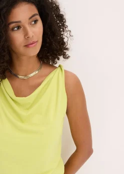 bonprix Top à détail torsadé|Femme T-Shirts & Tops