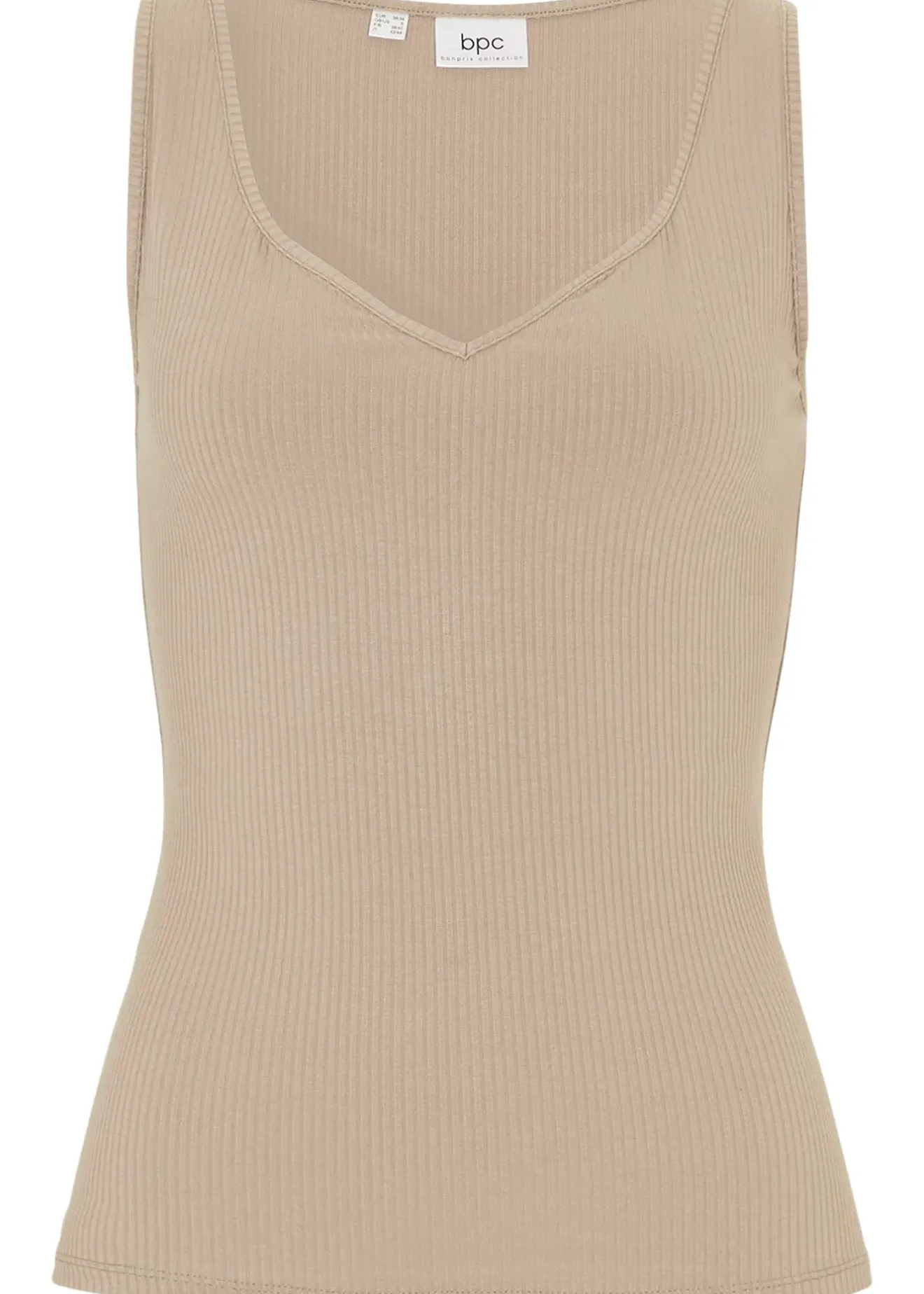 Femme bonprix Basiques|T-Shirts & Tops|Top à encolure cœur