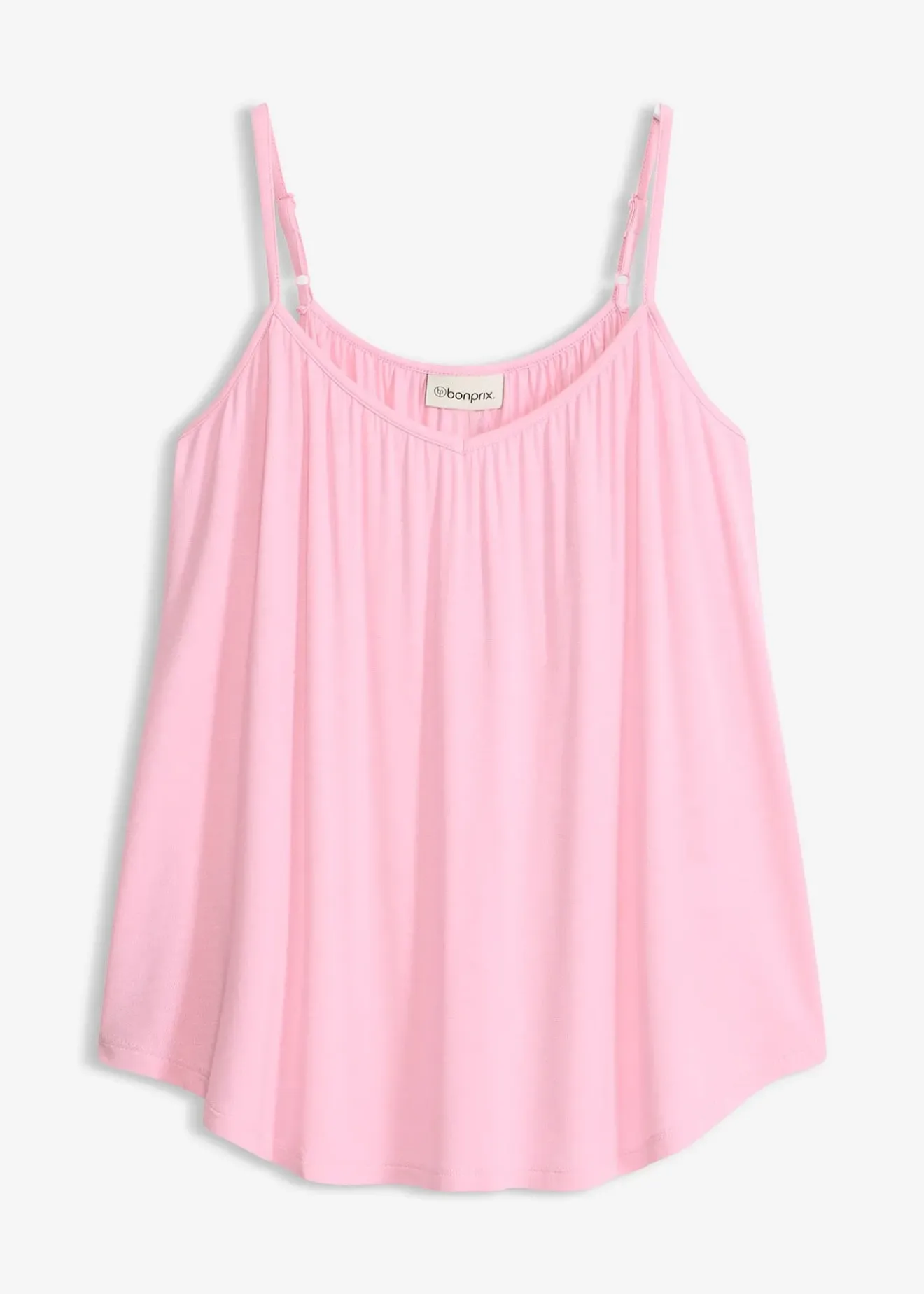 Femme bonprix T-Shirts & Tops|Top à fines bretelles en viscose fluide