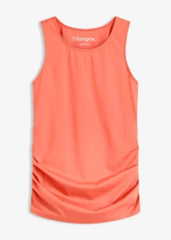 bonprix Top de sport à fronces, séchage rapide|Femme Vêtements De Sport|T-Shirts & Tops