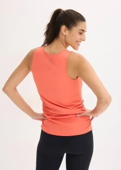 bonprix Top de sport à fronces, séchage rapide|Femme Vêtements De Sport|T-Shirts & Tops