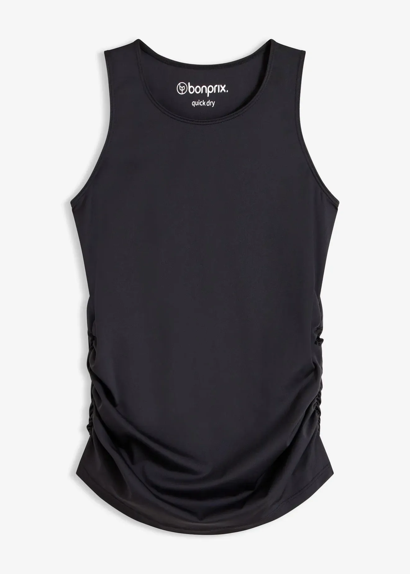 Femme bonprix Vêtements De Sport|T-Shirts & Tops|Top de sport à fronces, séchage rapide