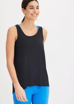 Femme bonprix Vêtements De Sport|T-Shirts & Tops|Top de sport avec dos nageur, séchage rapide