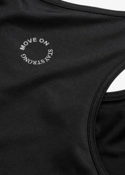 Femme bonprix Vêtements De Sport|T-Shirts & Tops|Top de sport avec dos nageur, séchage rapide