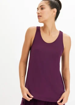 bonprix Top de sport avec dos nageur, séchage rapide|Femme Vêtements De Sport|T-Shirts & Tops